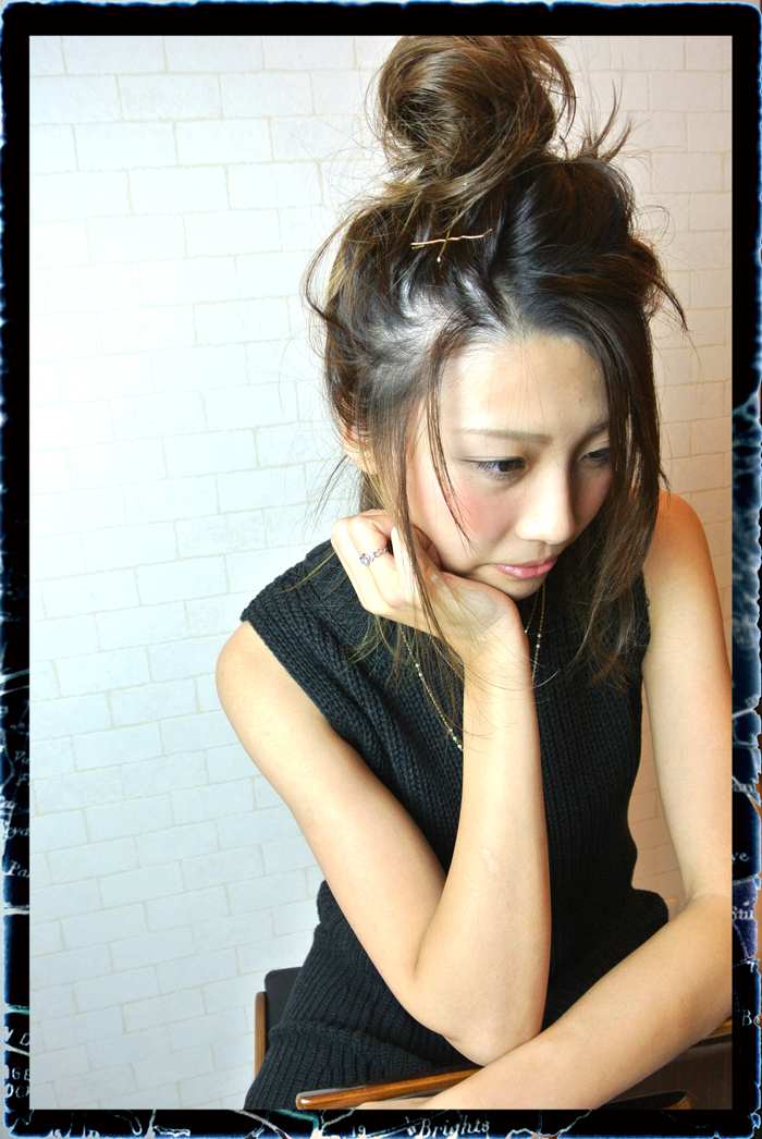 ミディアムスタイル　フロント