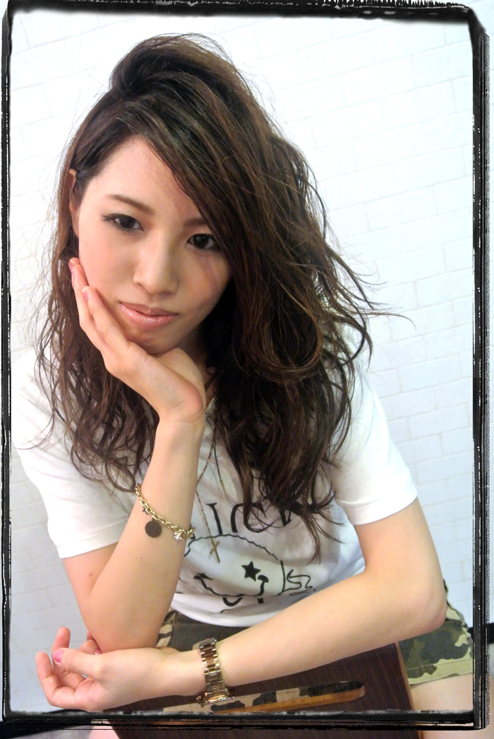 ロングスタイル　フロント